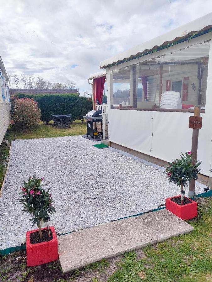 Mobil home climatisé au Domaine Lalande à Mimizan Esterno foto